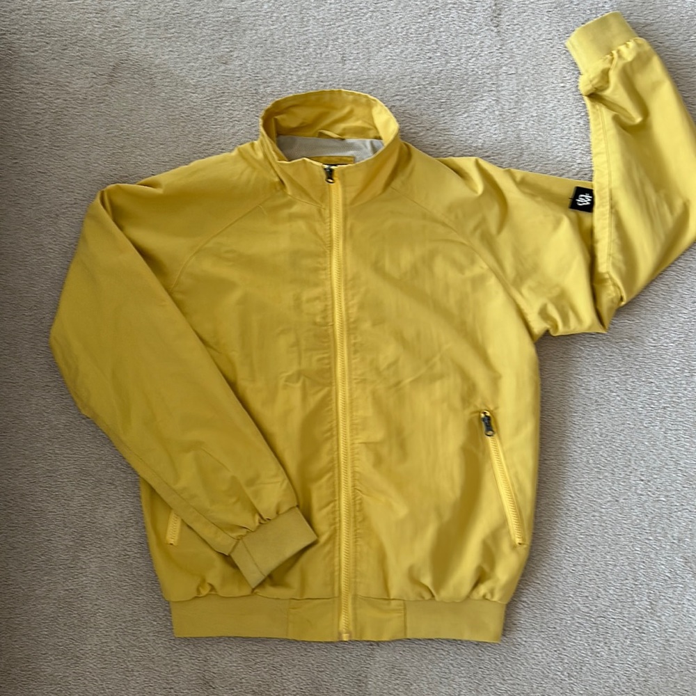 Zara | Yellow Windbreaker Coat | Size:M (mex:40)